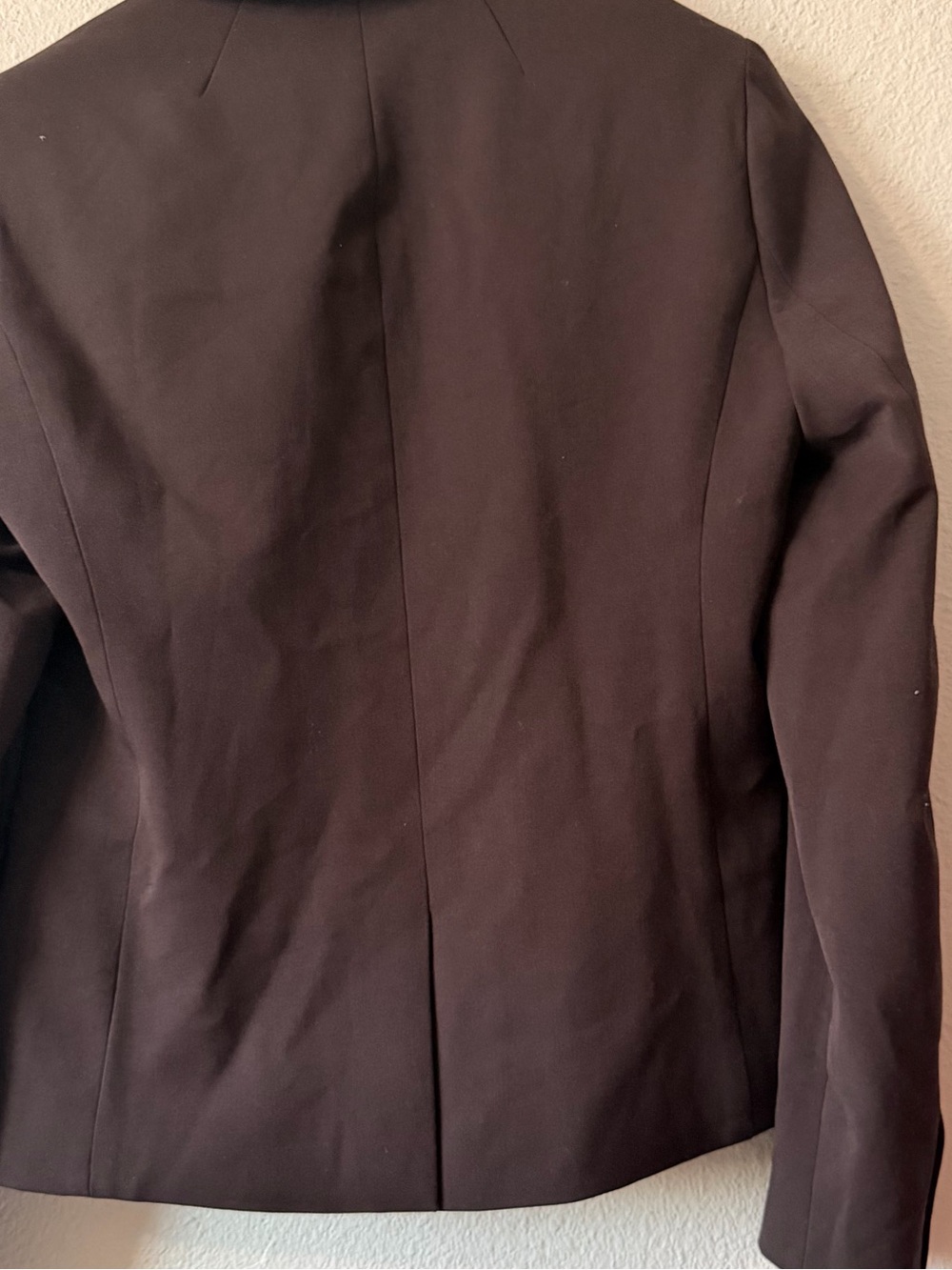 J. Crew Chocolate Brown Tailored Blazer with Gold Buttons - Picture 9 of 13
